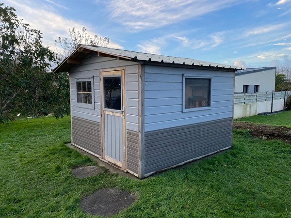 Réhabilitation d’un vieux cabanon de jardin