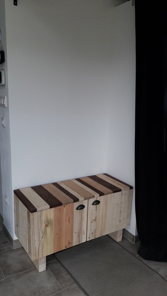 Meuble banc a chaussures