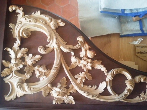 Partie gauche après restauration