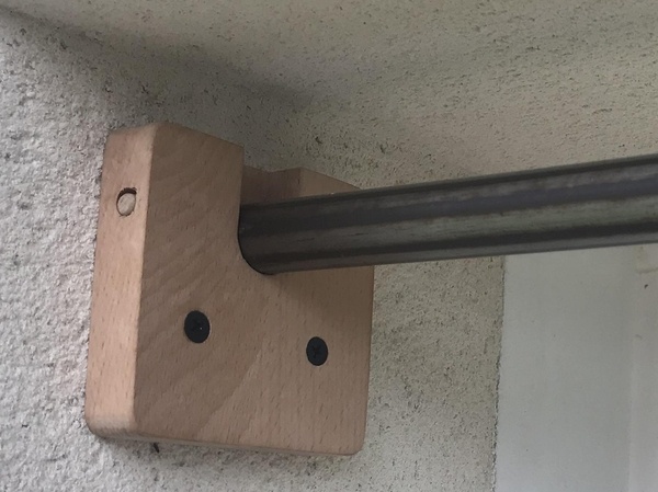 Naissances de tringle, rideau extérieur porte d'entrée