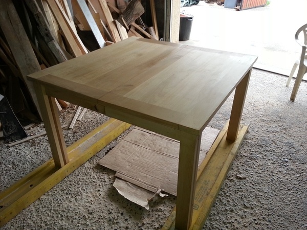 Table hetre a rallonge