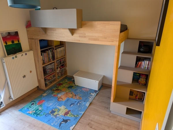 Lit mezzanine enfant