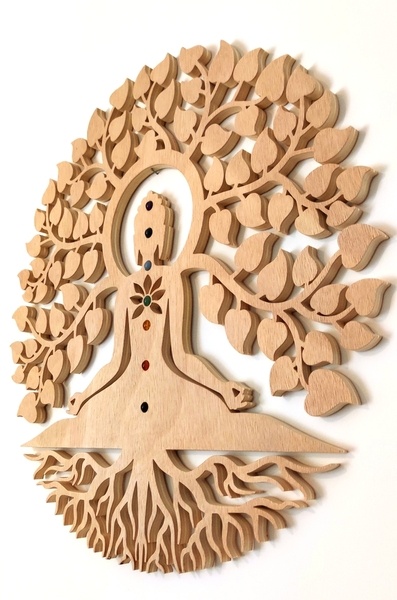 Bouddha aux 7 chakras