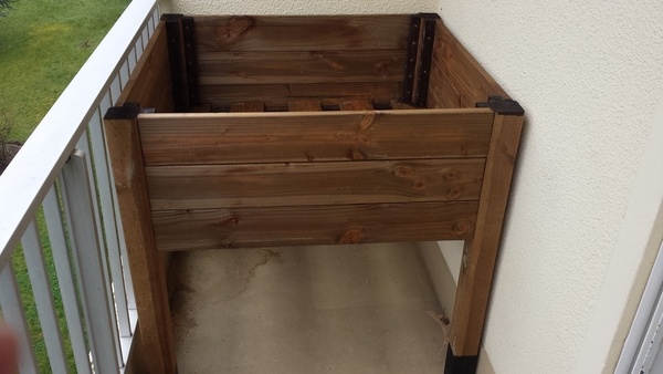 Bac de jardin pour balcon