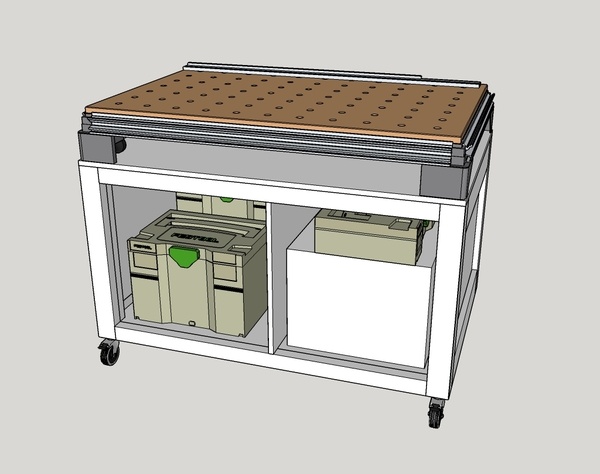 Etabli pour table MFT 3