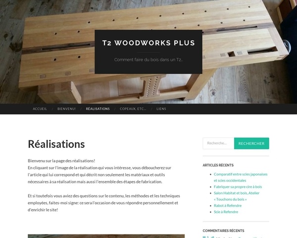 Pas à pas de fabrication d'un établi Roubo