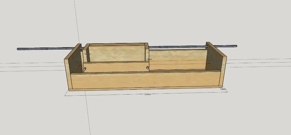 Gabarit pour queues droites