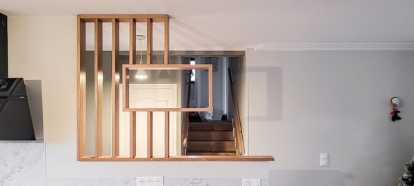 Claustra bois en chêne massif