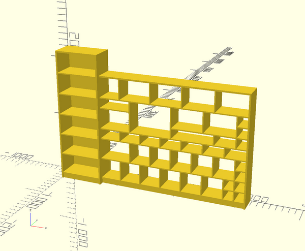 Étagère salle de jeux