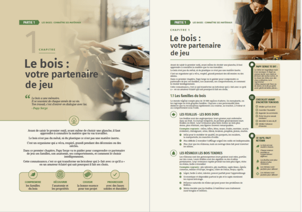Maquettes du LIVRE