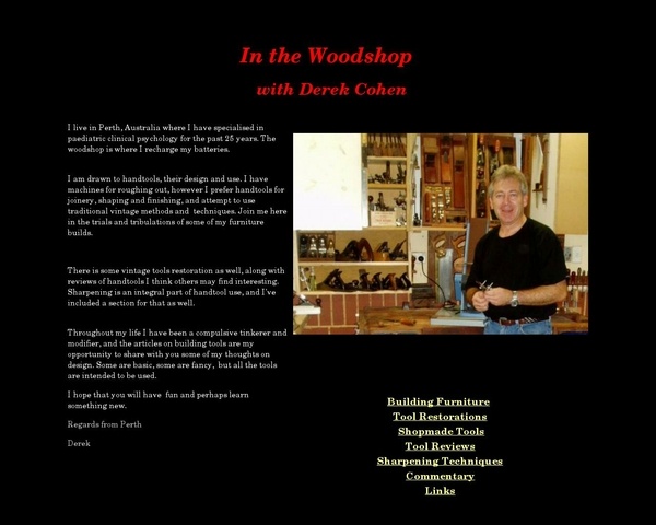 In The Woodshop une mine de renseignements sur les rabots et les planches à recaler