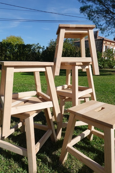 Tabouret en très petite série
