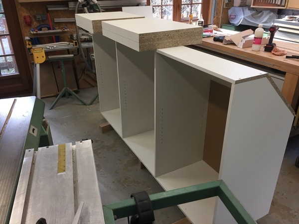 Etageres sous rampant