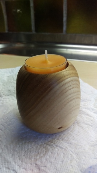 Bougeoire oeuf en Orme