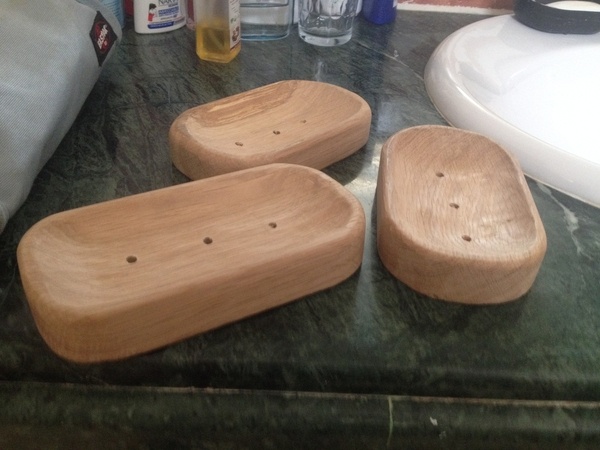 Rangements à savon en série