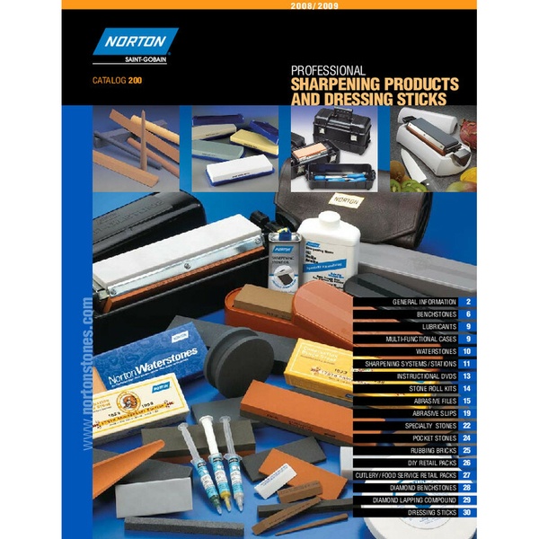 NORTON Professional sharpening products and dressing sticks de NORTON