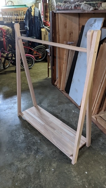 Penderie enfants en chêne