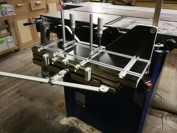 Adaptation table de mortaisage sur Lurem MF260