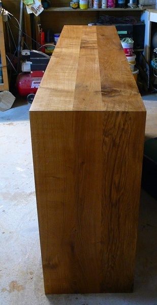 Continuité des fibres de la console supérieure.