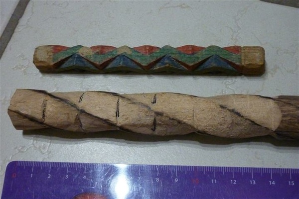 Essai torsades à la main