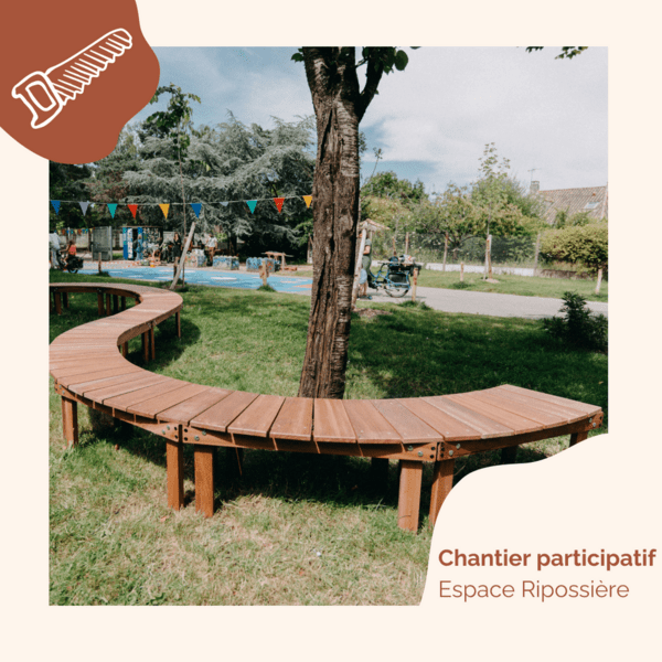 Chantier participatif / Espace Ripossière Nantes Sud