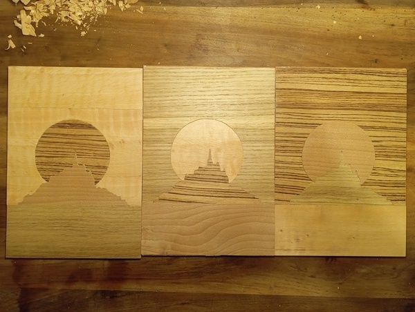 Marqueterie Mont Saint-Michel