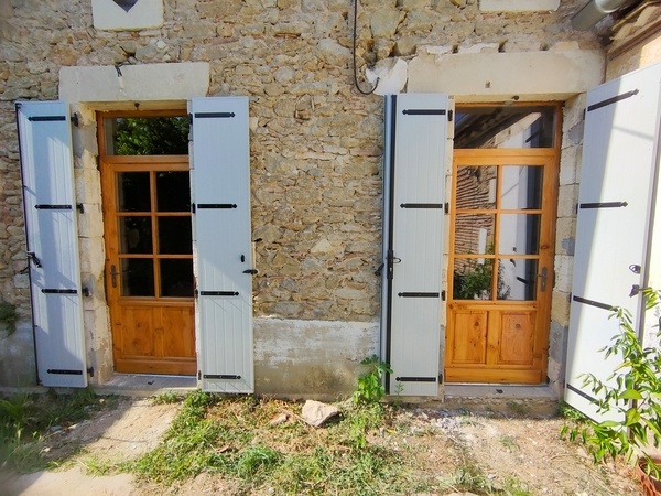 Des portes en cèdre