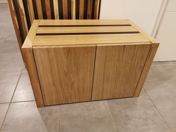 Meuble à chaussures et son miroir