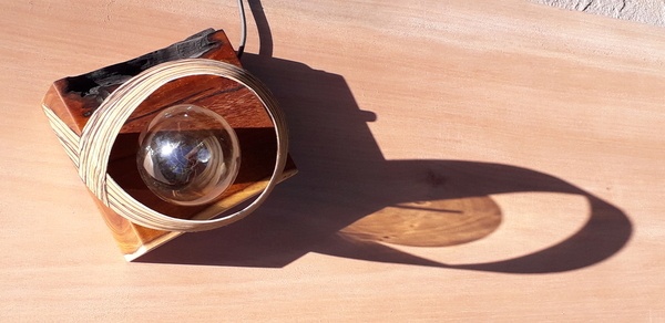 Lampe en Glycéridia