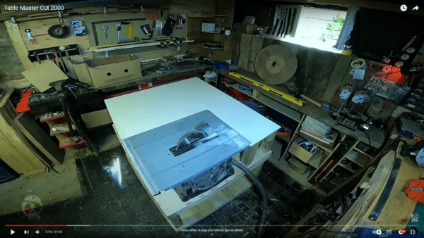 Scie sur table Power Master Cut 2000