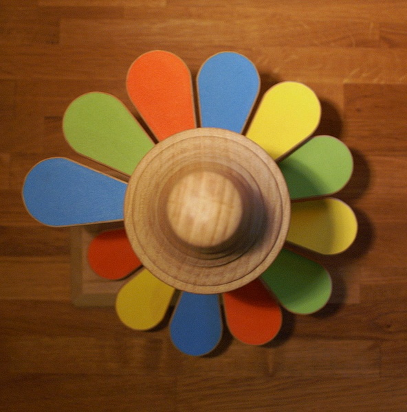 Comme un fleur aux pétales colorés