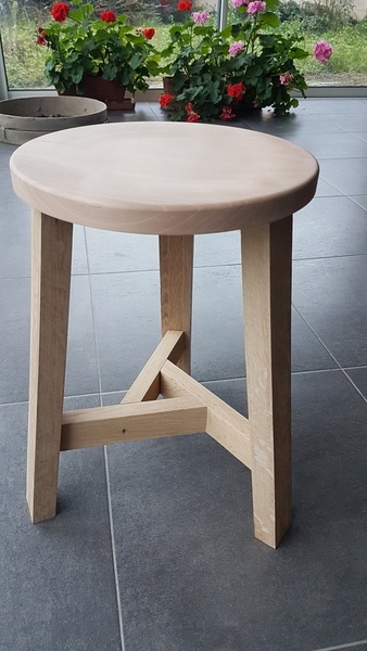 Tabouret à 3 pieds (mon défi technique)