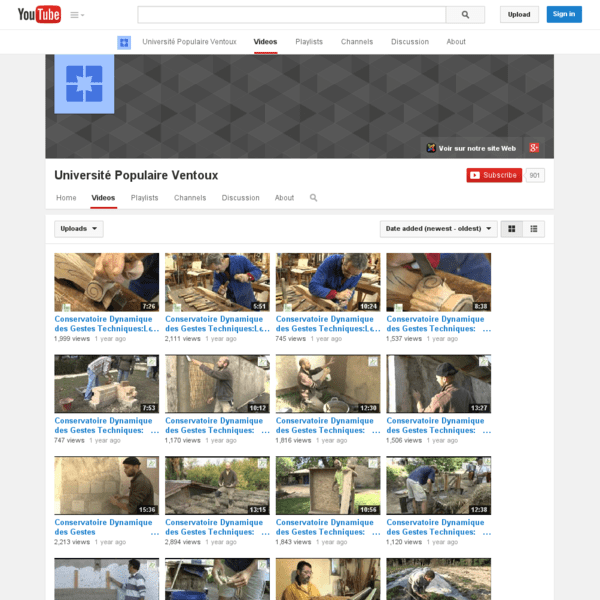 Le Conservatoire Dynamique des gestes techniques