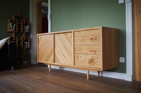 Buffet scandinave années 50 revisité