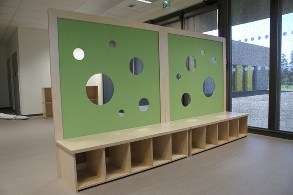 Banquettes et claustras