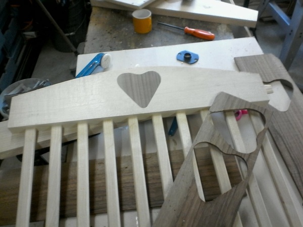 Lit bébé ave table à langer