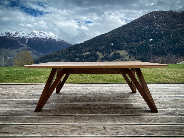 Table basse en chêne
