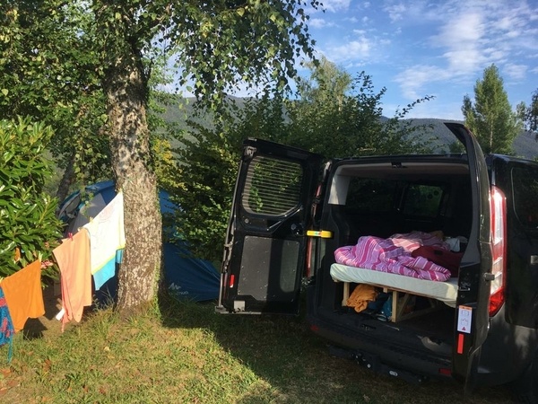 Lit démontable dans mon véhicule