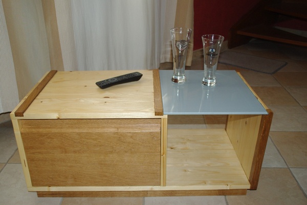 Une table basse simple et pratique