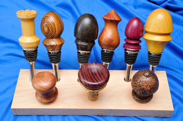 Serie de bouchons de bouteille