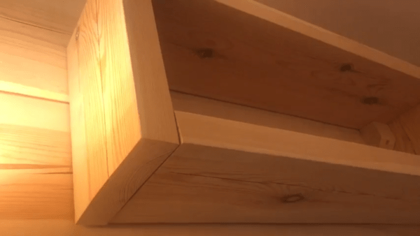 Meuble étagères rustique