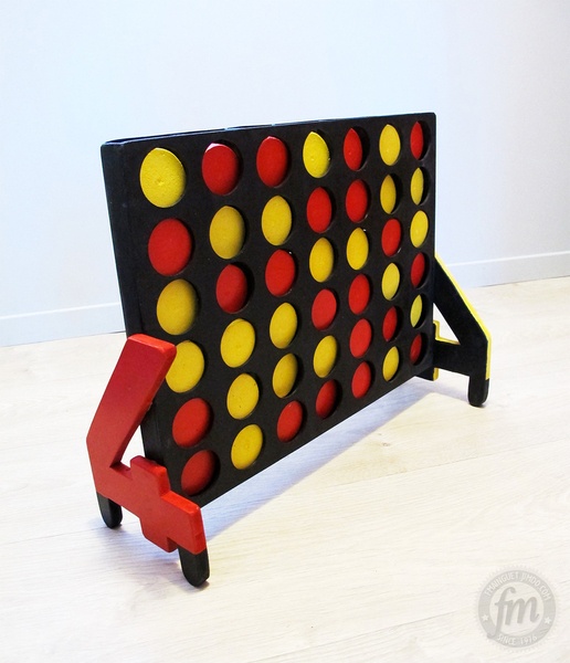 Puissance 4 en bois original