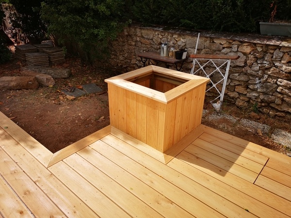 Terrasse en bois à Savigny Le Temple