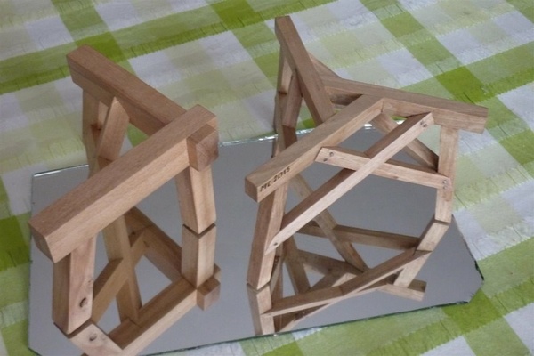 Croix St André sur pietement