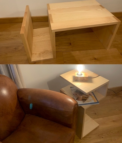 Table réversible...