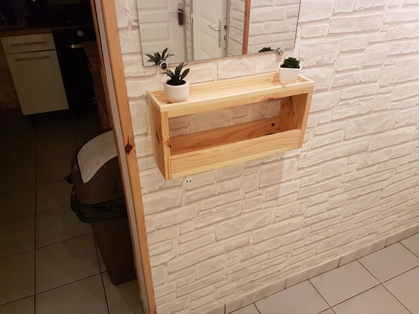 Caisson mural d'entrée