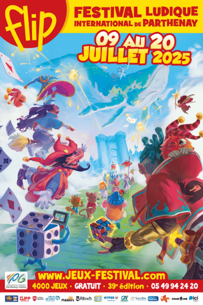 FLIP Festivale Ludique Internationale de Parthenay , il y a notamment des jeux en bois