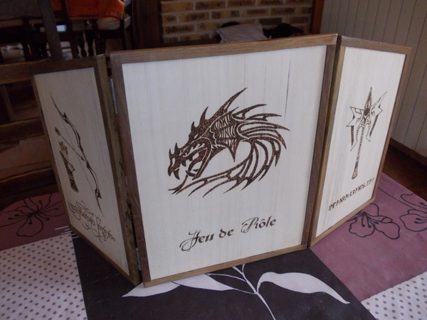 Paravent pour jeu de rôle