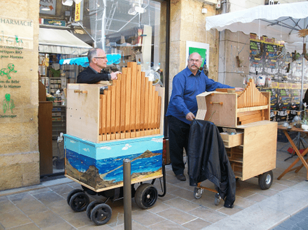 Stage d'orgue de barbarie