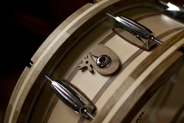 Caisses claires en Noyer et Erable